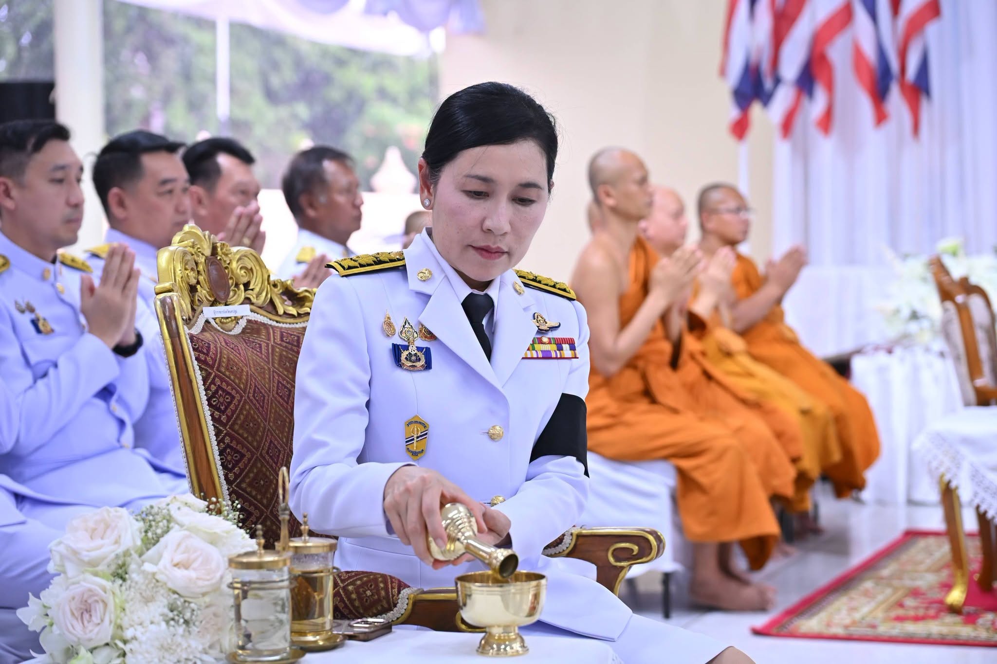 title - ส.ป.ก.นครปฐม เข้าร่วมพิธีบำเพ็ญกุศลปัญญาสมวาร (50 วัน) เพื่ออุทิศถวายพระกุศลแด่ สมเด็จพระเจ้าลูกเธอ เจ้าฟ้าพัชรกิติยาภา นเรนทิราเทพยวดี กรมหลวงราชสาริณีสิริพัชร มหาวัชรราชธิดา